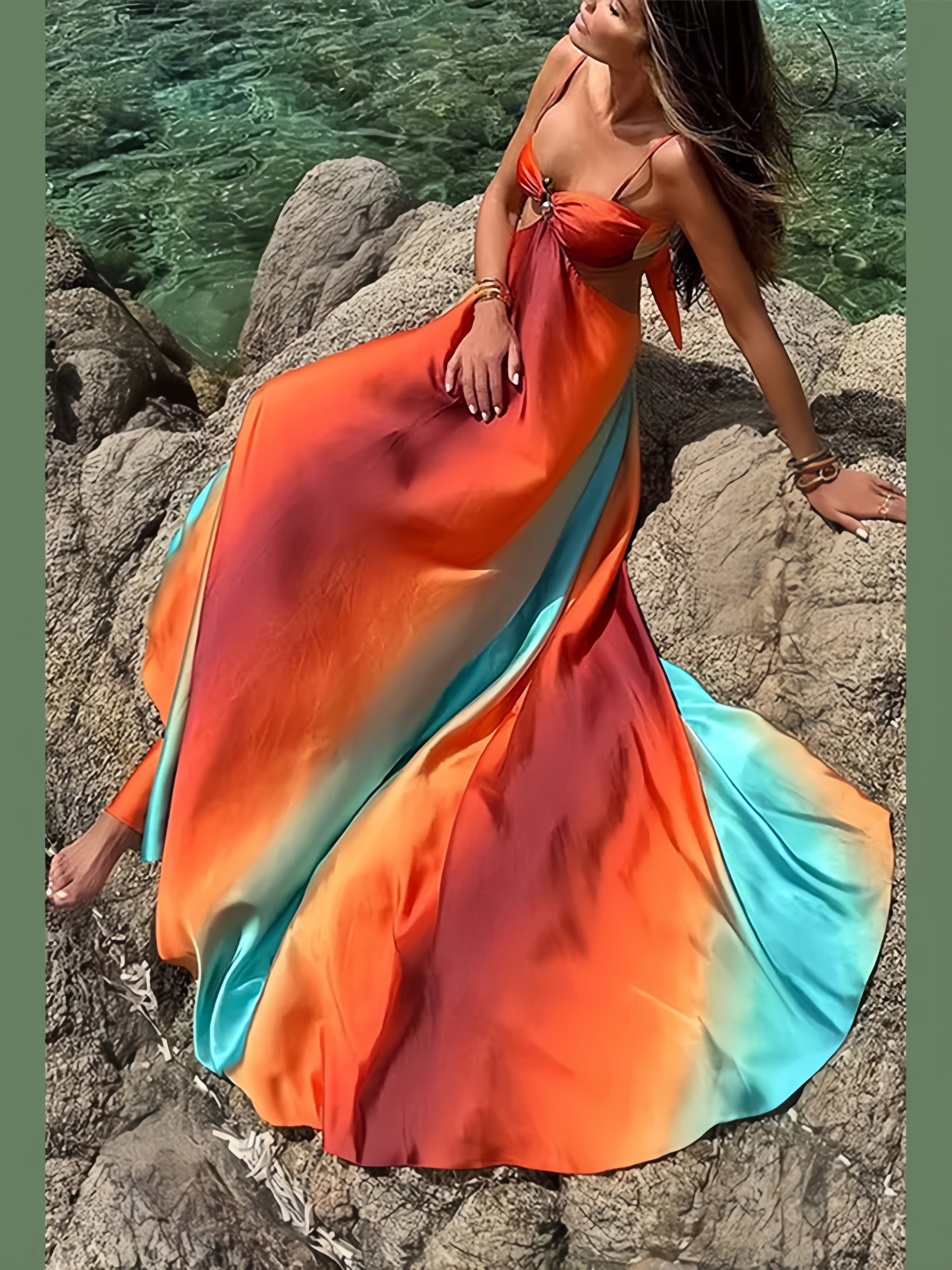 Vestito maxi Solaria
