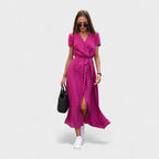 Lirio Rosa - Abito Boho Chic