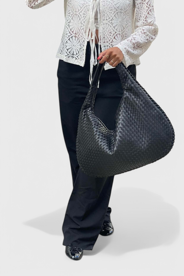 Borsa a Spalla Tessuta Tilly
