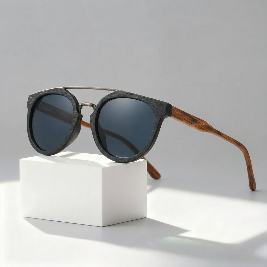 Occhiali da Sole in Legno Premium Romeo
