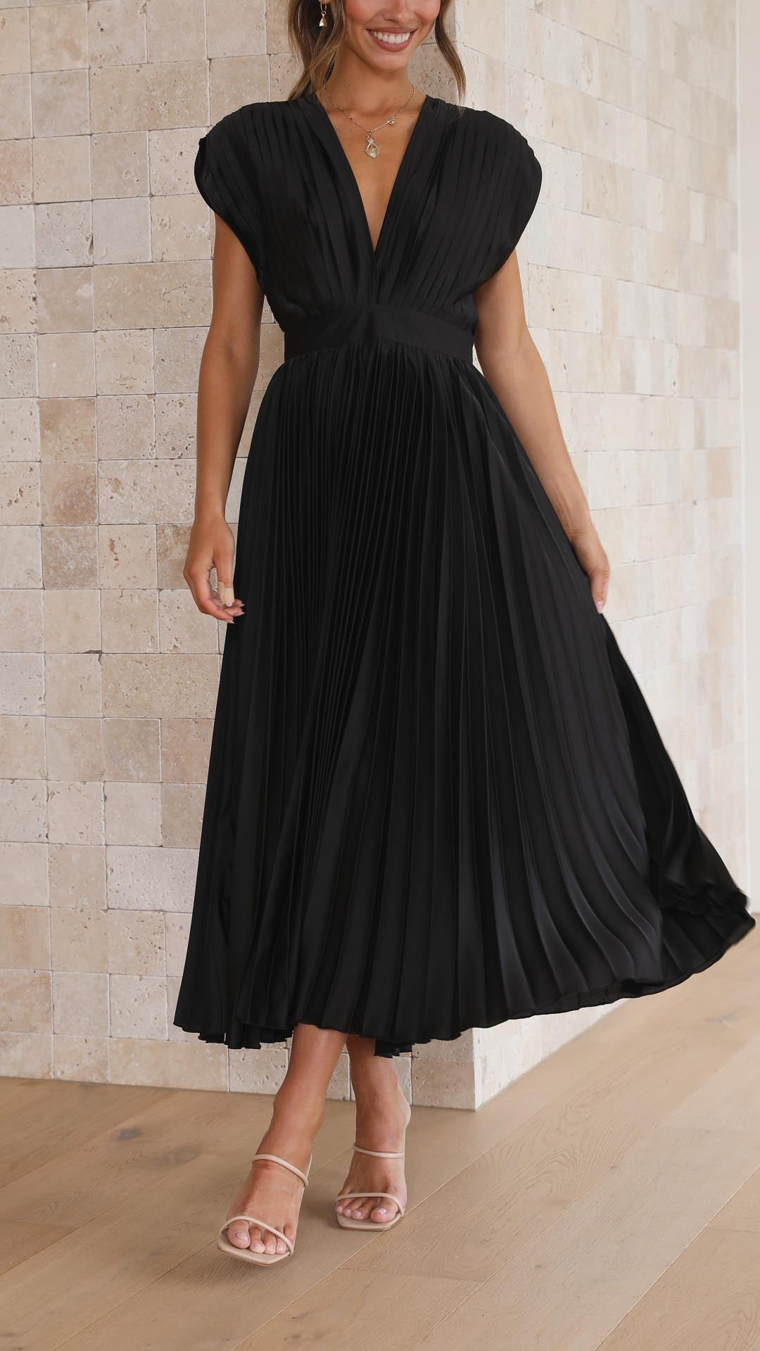 La Scintilla | Abito Elegante Plissé