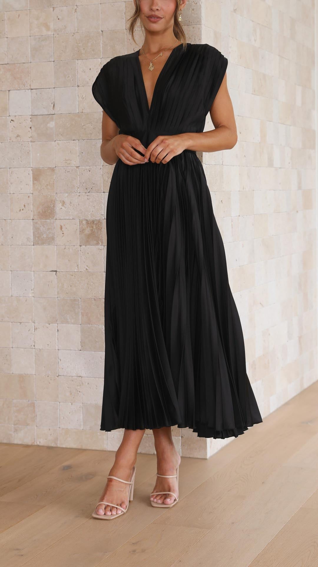 La Scintilla | Abito Elegante Plissé