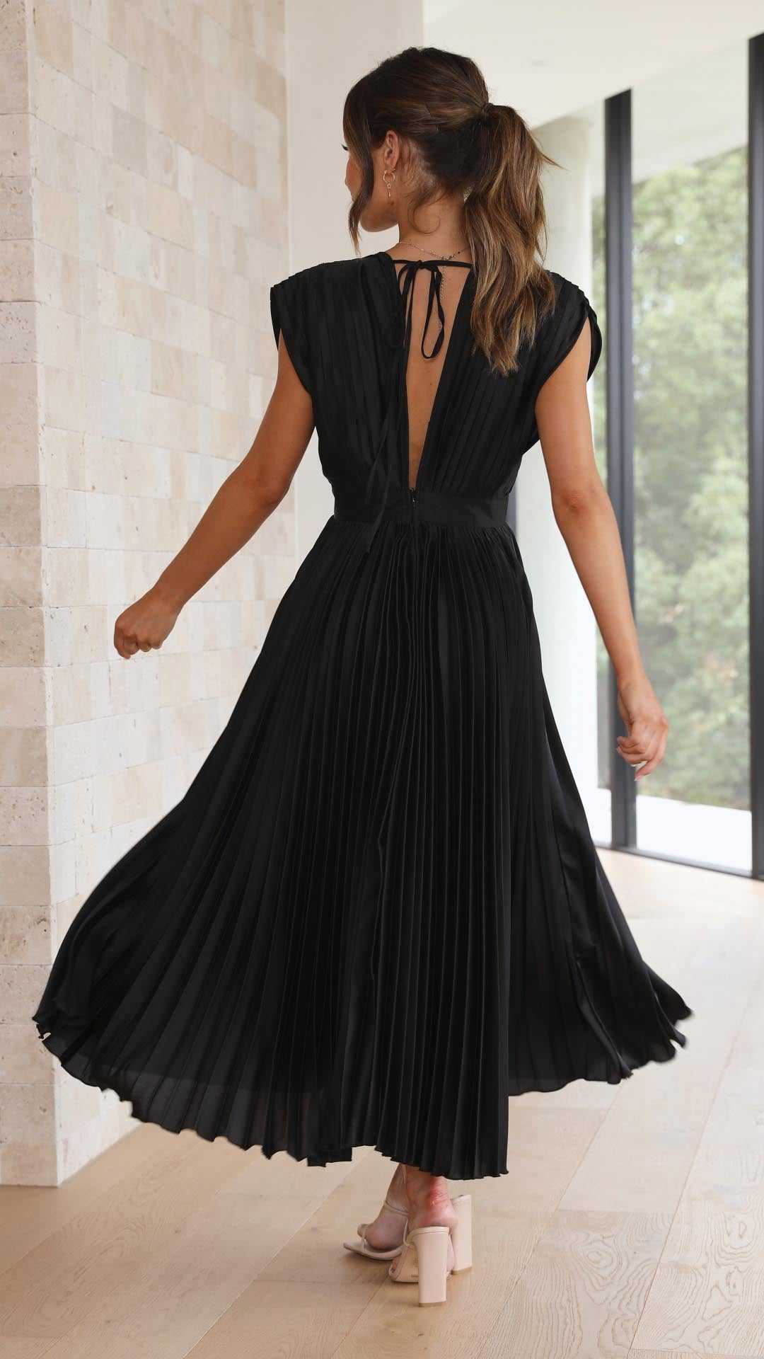 La Scintilla | Abito Elegante Plissé
