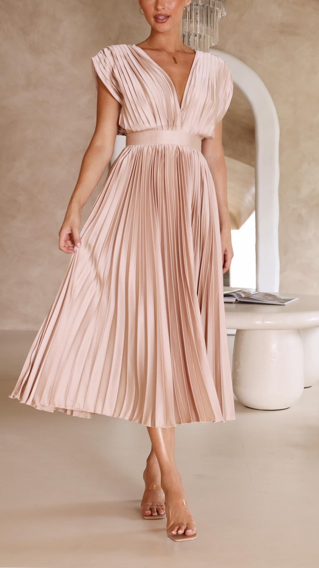 La Scintilla | Abito Elegante Plissé