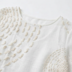 Vestito casual da donna ricamato.