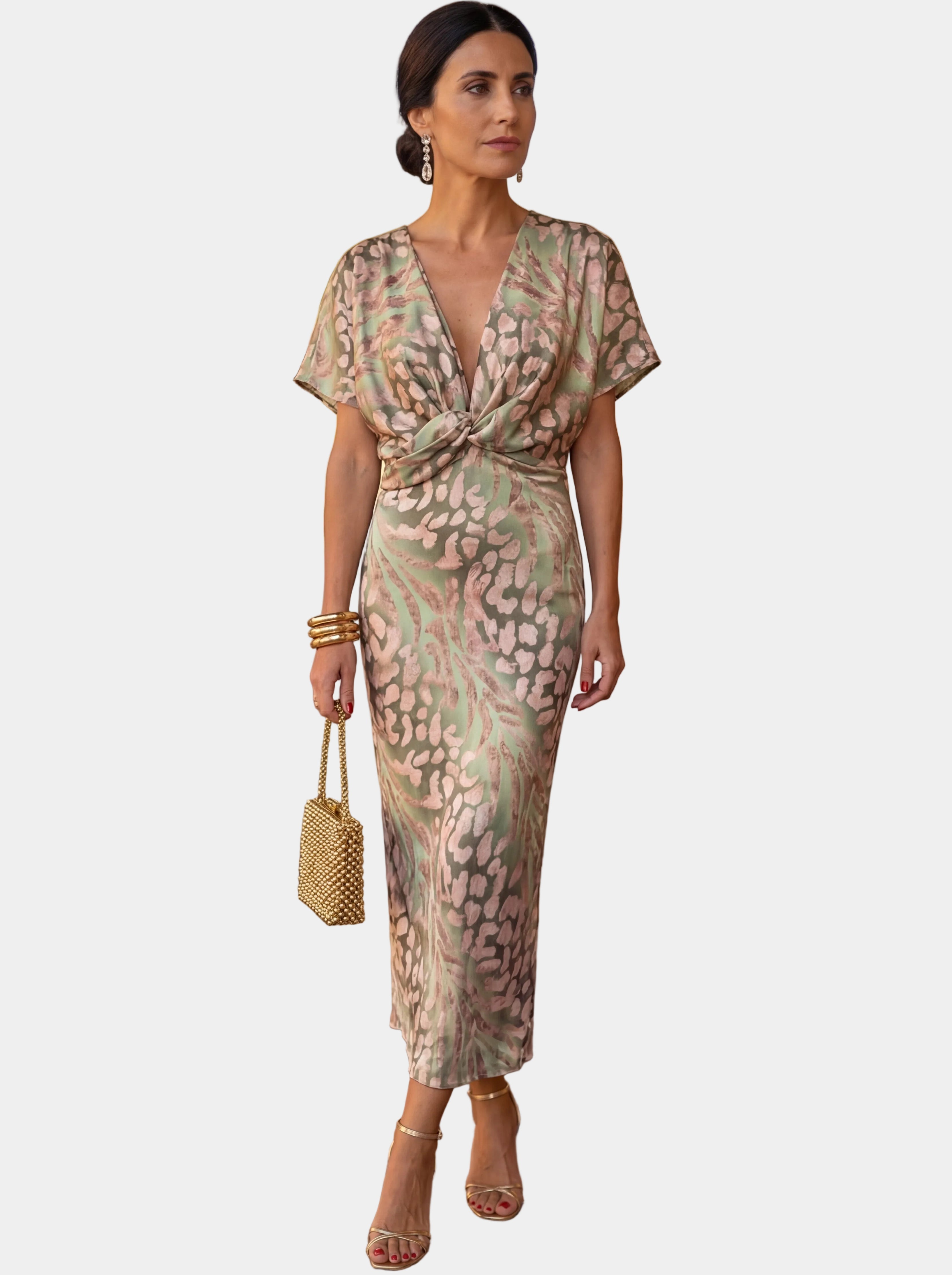 Giulia – Abito elegante in tessuto leggero e fluido