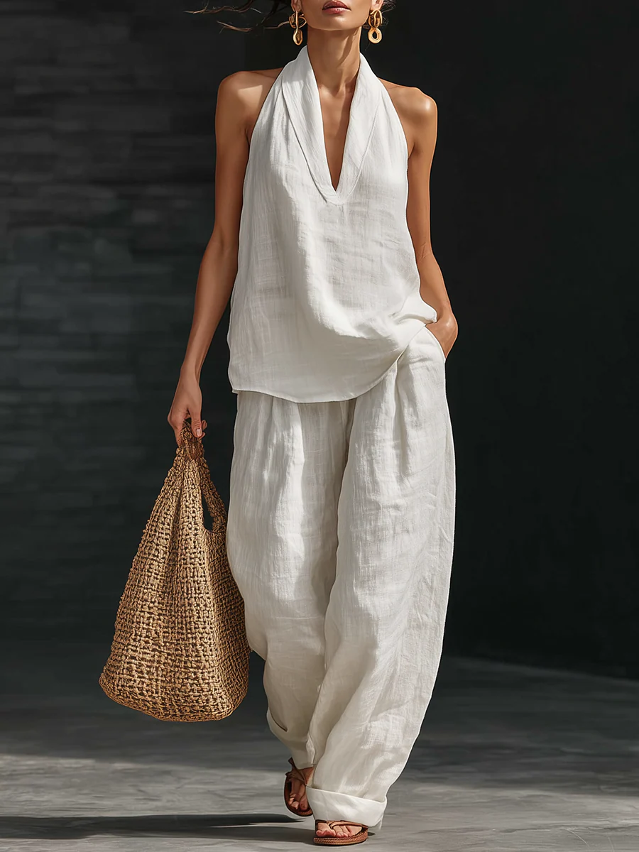 Zoë™ Completo senza maniche con pantaloni ampi
