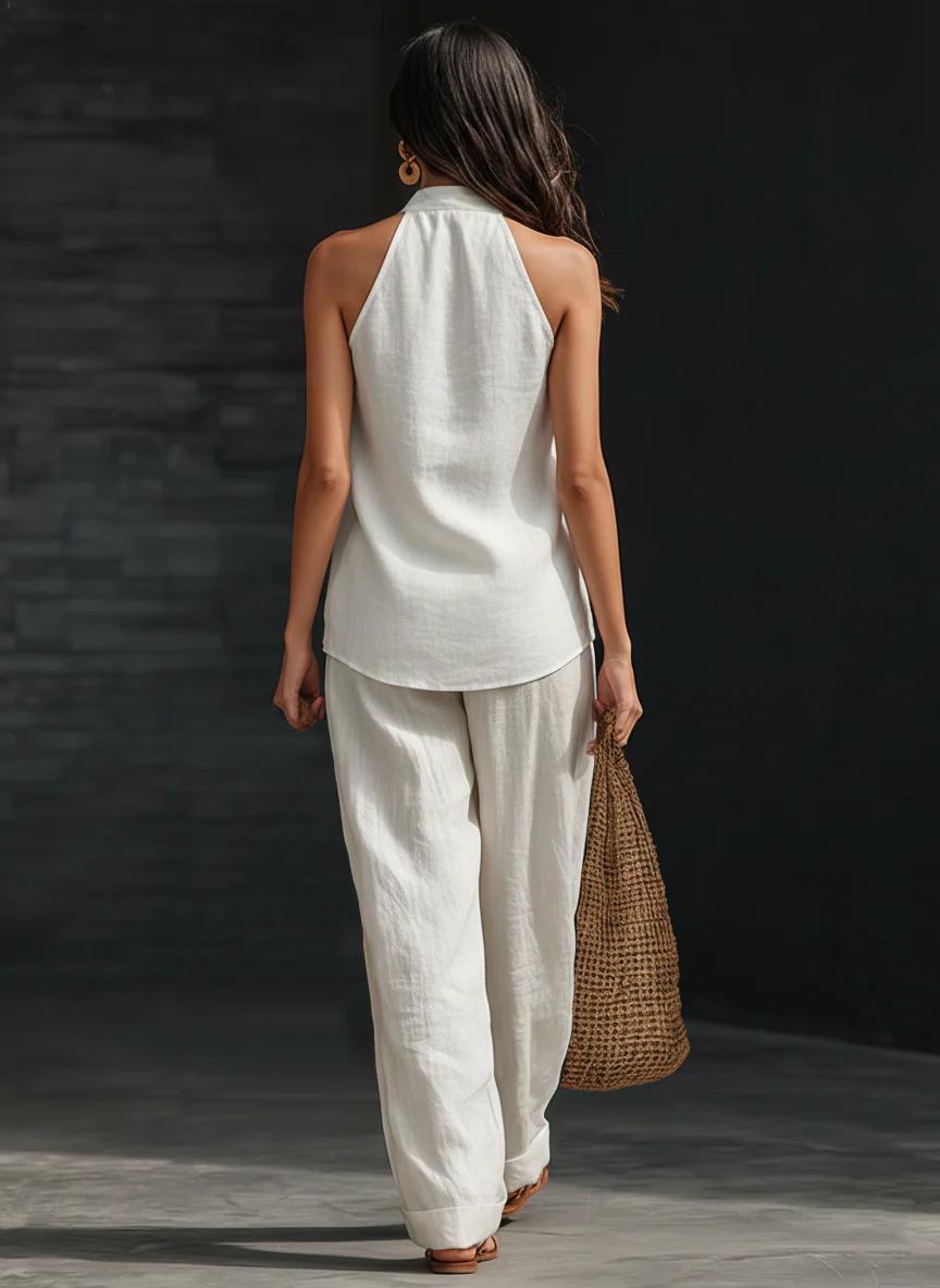 Zoë™ Completo senza maniche con pantaloni ampi