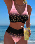 Bikini Sfumato Geometrico Linea