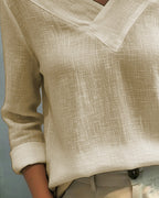 Top Elegante Scollo a V Spalle Scoperte