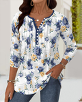 Camicetta casual con stampa floreale