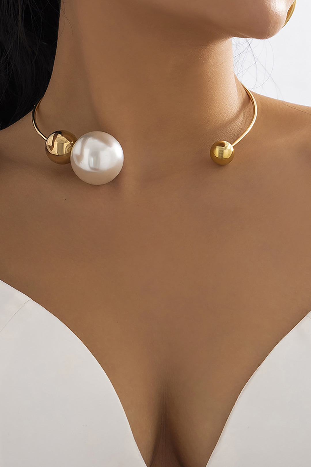 Collane di Perle Metalliche