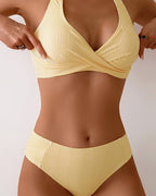 Bikini sexy a righe