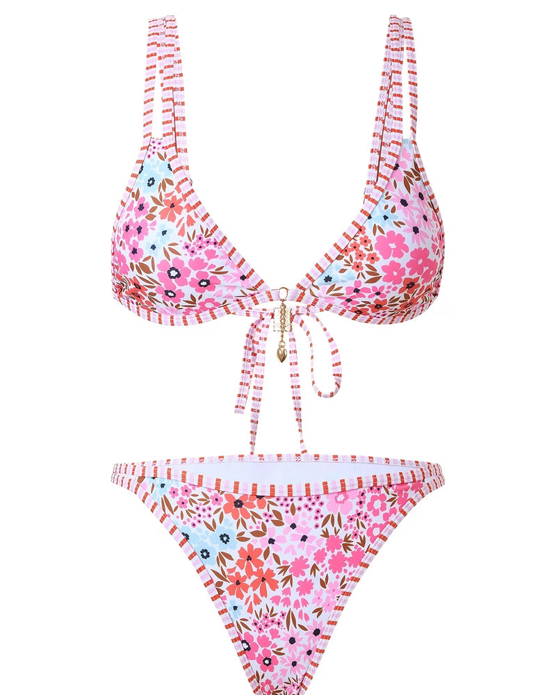 Bikini sexy a fiori