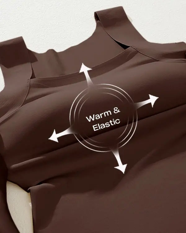 🔥Canotta Modellante con Scollo a U e Reggiseno Integrato
