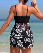Tankini Sexy Stampa Rete