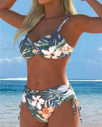 Bikini Due Pezzi Stampato – Elegante