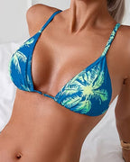 Bikini con Spalline Sottili a Vita Bassa