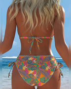 Bikini Halter Stampa