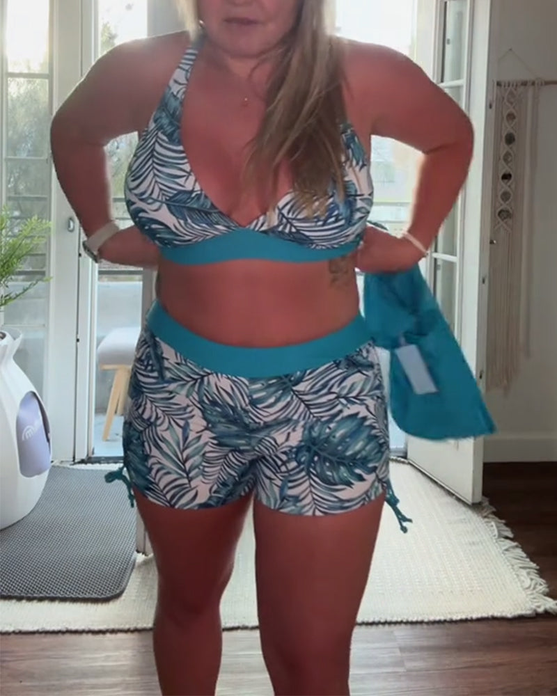 Bikini Elegante E Versatile Tempo Libero Due Pezzi