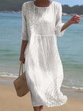 Vestito casual da donna ricamato.