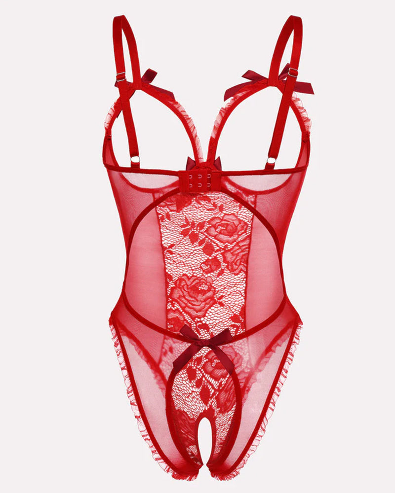 Lingerie in rete traforata sexy