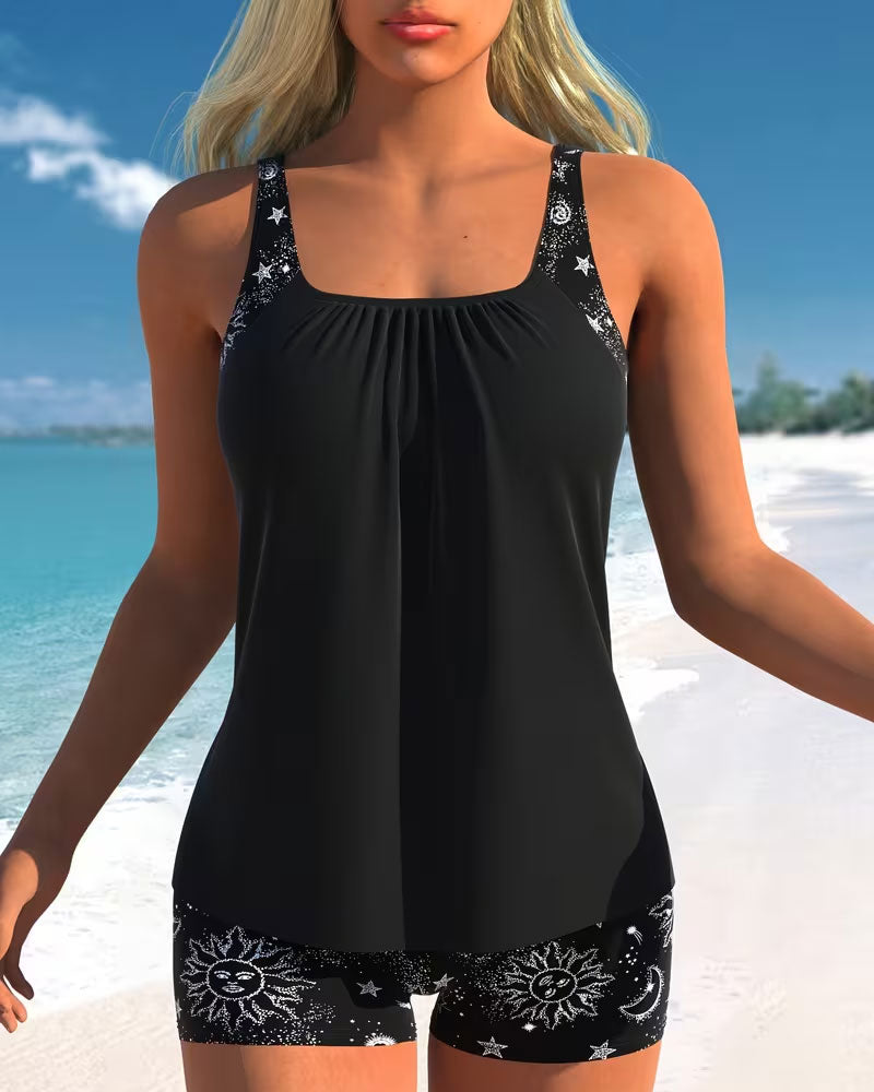Tankini Soleil Stampa Boyshort