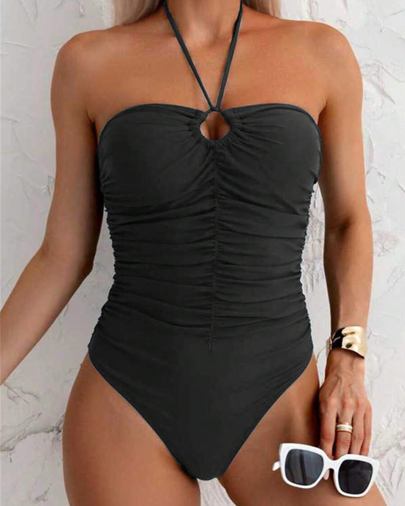 Bikini monocolore intero