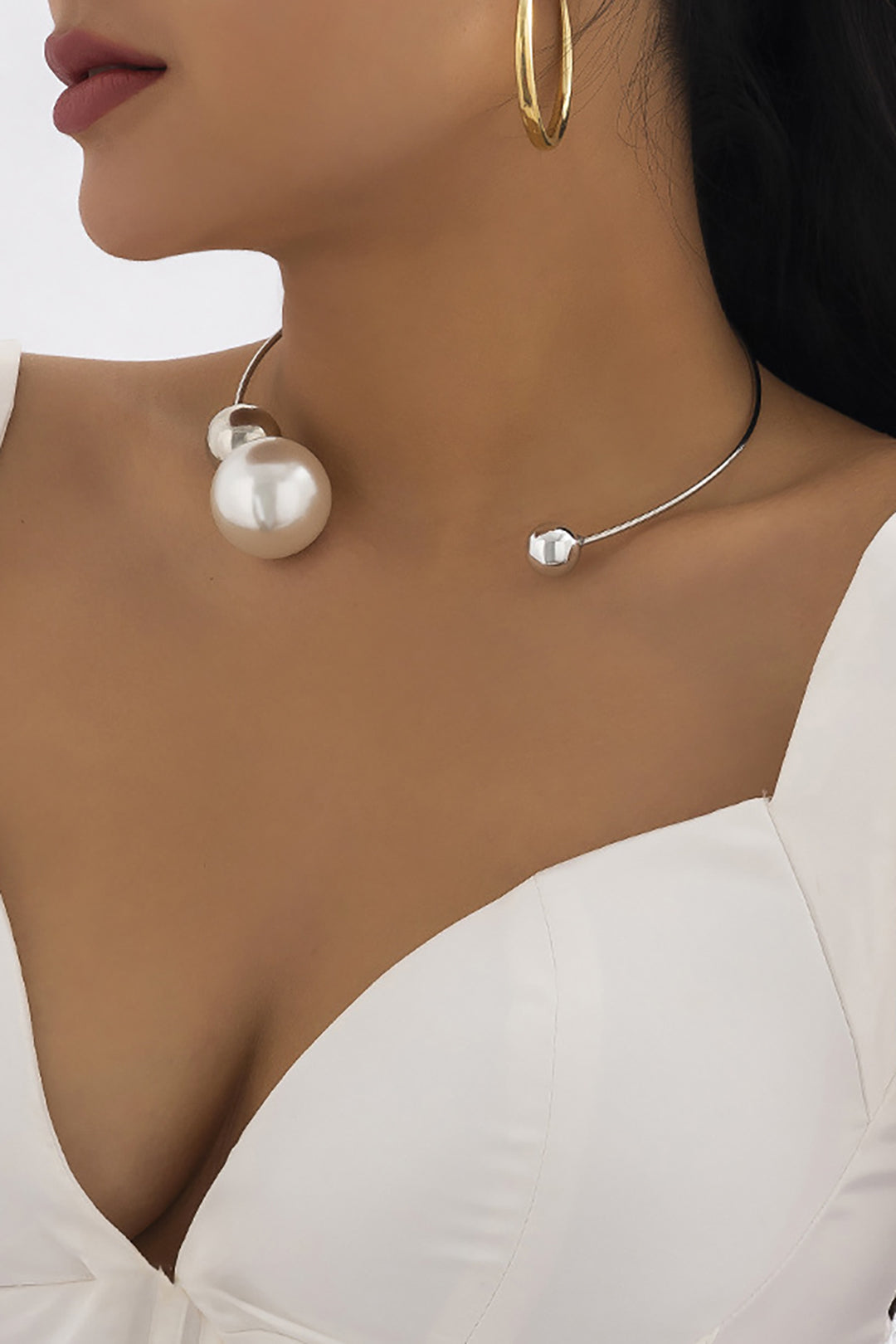 Collane di Perle Metalliche