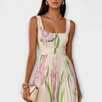 Penelope - Abito lungo in chiffon