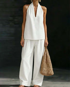 Set di jeans con cavezza colorata