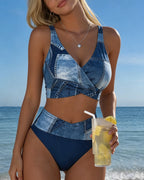 Bikini Bralette Stampato