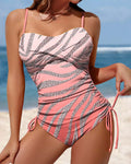 Costume Intero Senza Spalline Scintillante
