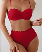 Bikini sexy con reggiseno a triangolo
