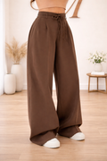 Pantaloni Ampi Sophie con Laccetti