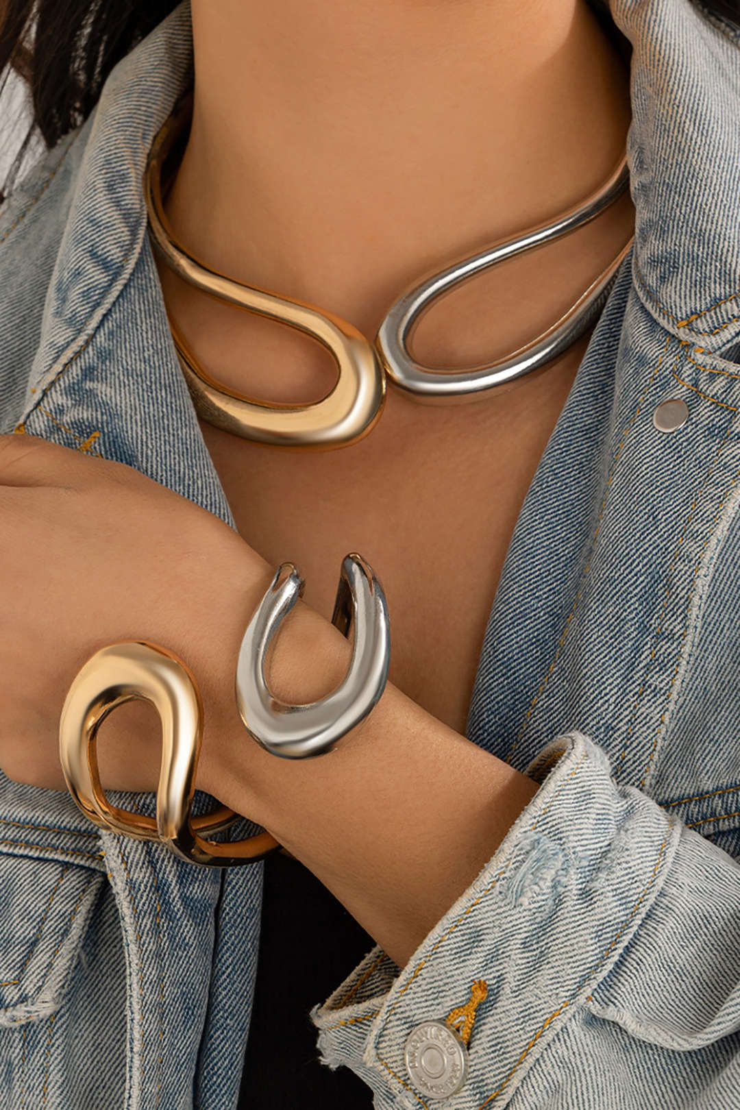 Pulsera de Corte Asimétrico