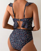 Bikini Petit Floreale Arricciato