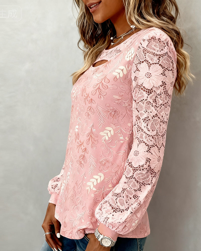 Camicetta Tendance A Travetti E Dettagli Patchwork