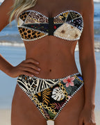 Bikini Bralette Blocco di Colore