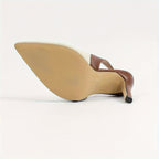 Gemini ha detto Amélie™ | Tacchi Slingback a Contrasto