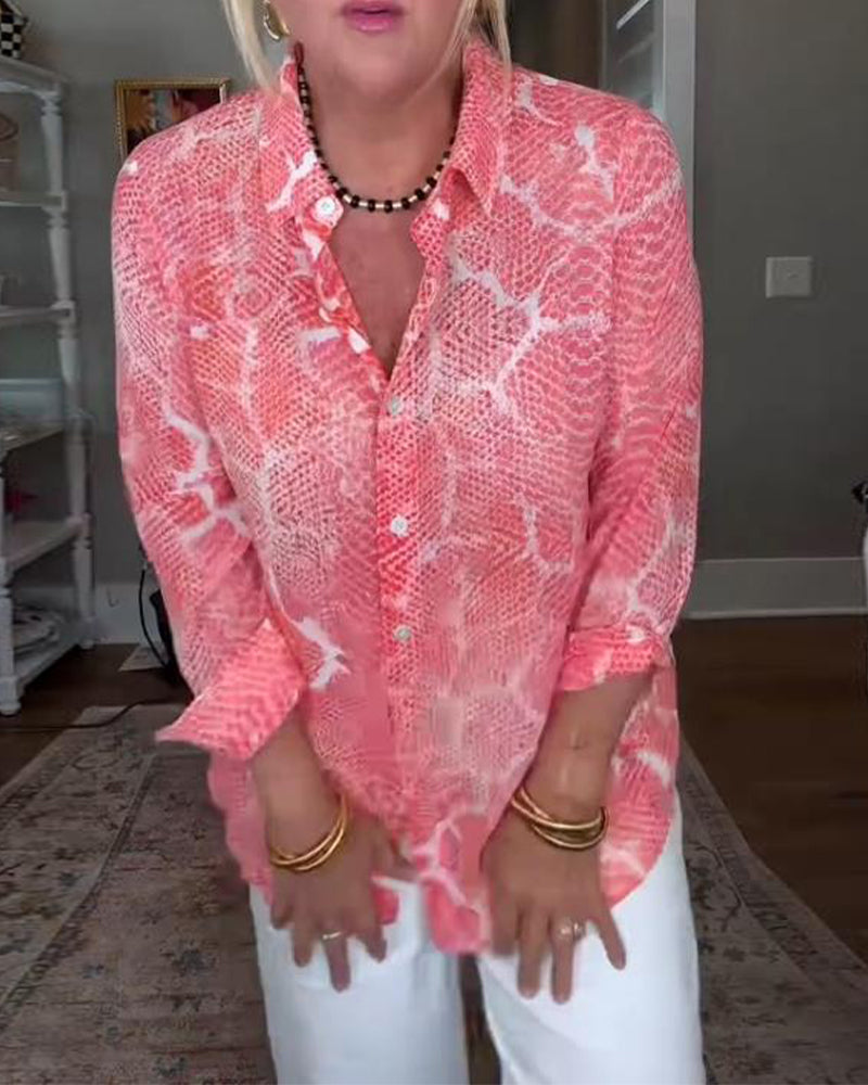 Camicetta abbottonata e testurizzata Caratteristiche