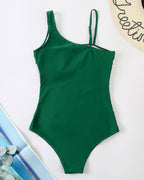 Costume da bagno intero sexy scollato con spalle scoperte