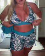 Bikini Elegante E Versatile Tempo Libero Due Pezzi