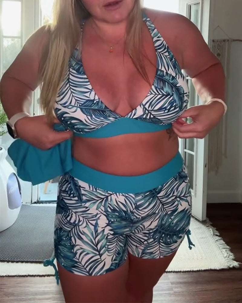 Bikini Elegante E Versatile Tempo Libero Due Pezzi