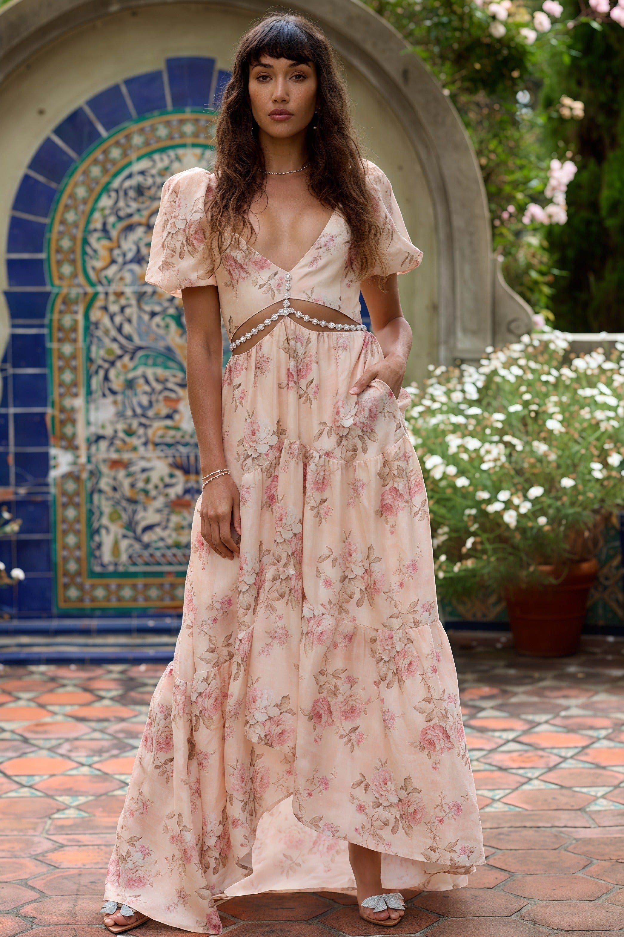 Layla™ | Abito elegante svolazzante
