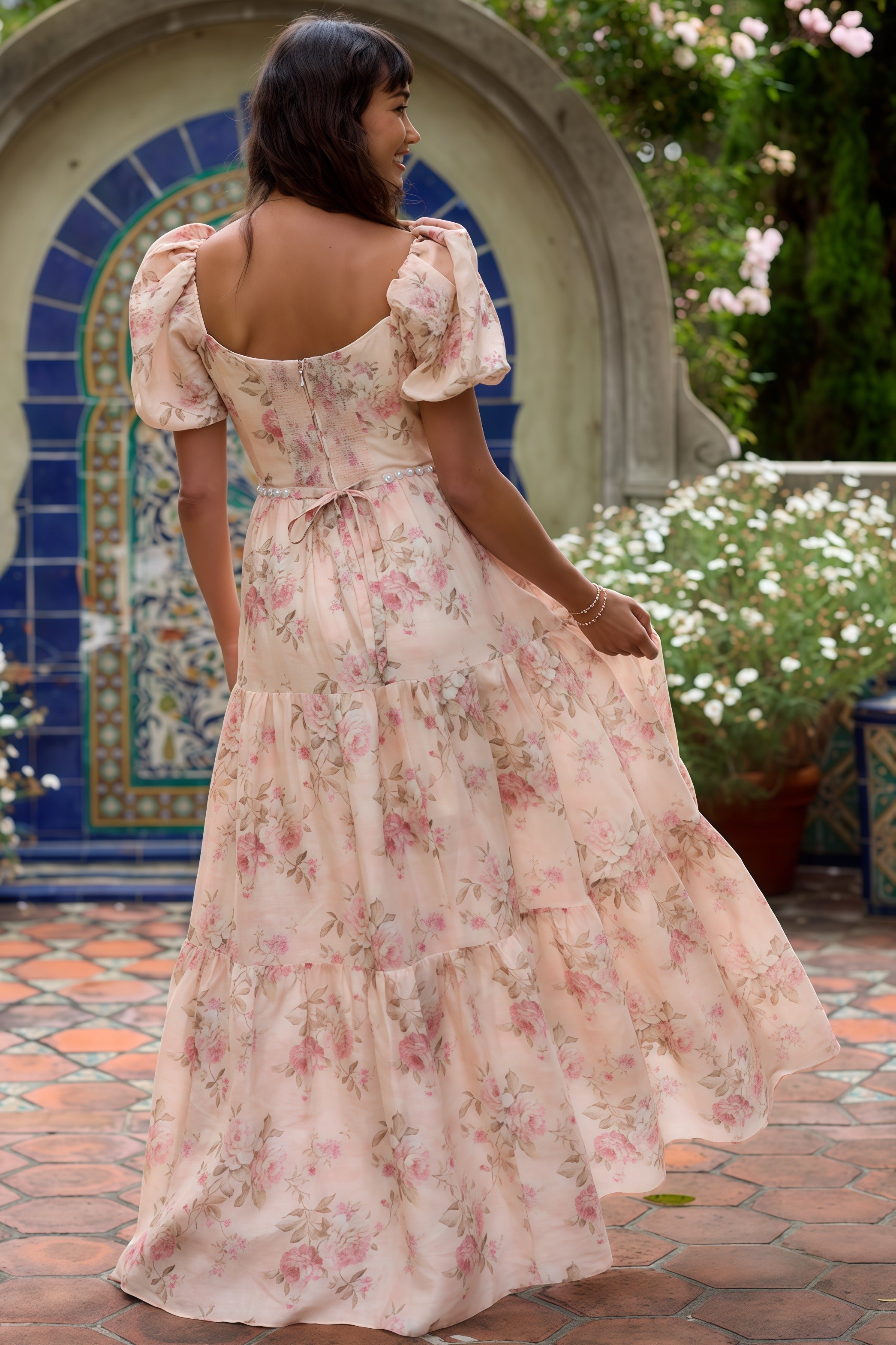 Layla™ | Abito elegante svolazzante