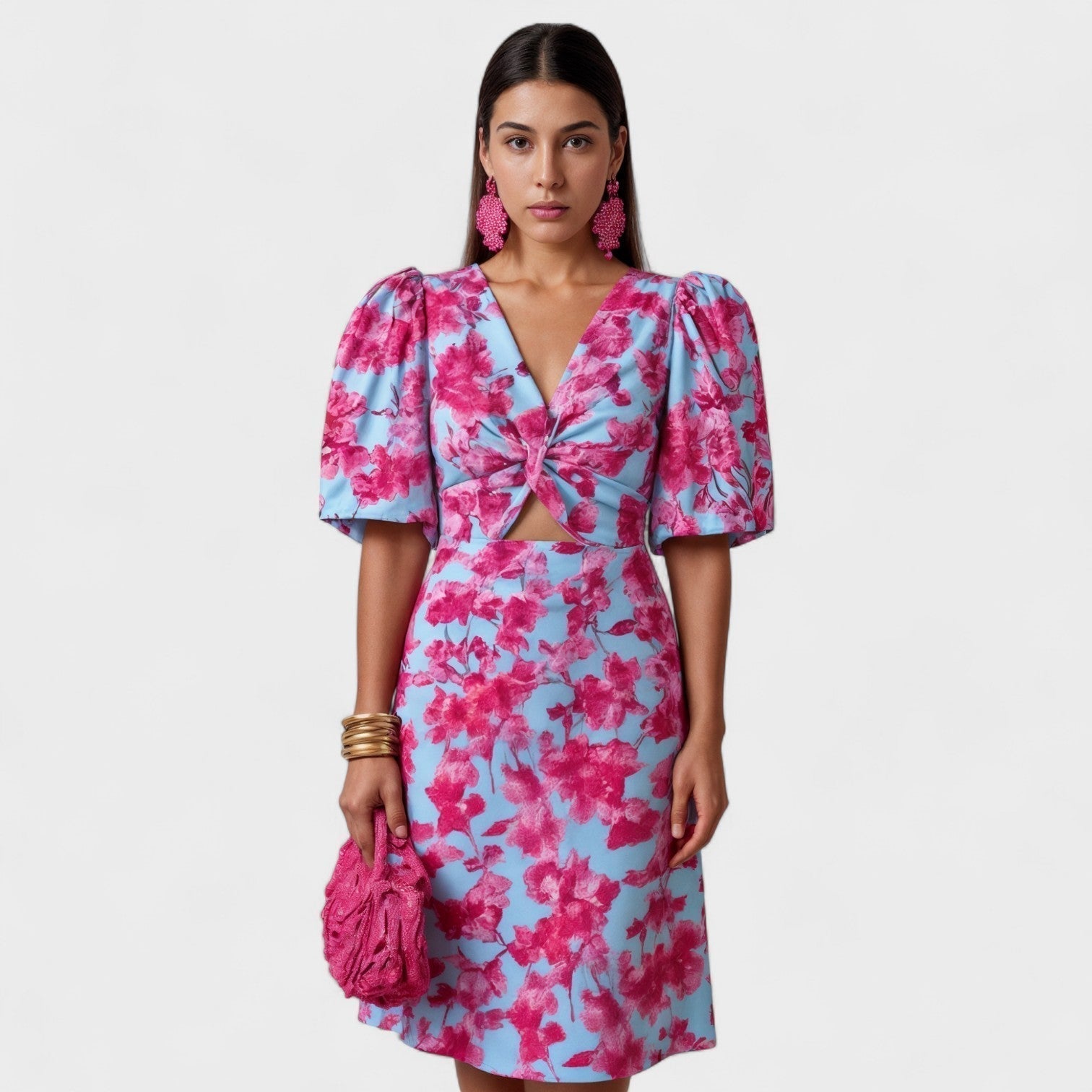 Lília - Vestito Fuego Tropical