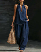 Set di jeans con cavezza colorata