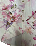 Camicia a Maniche Lunghe Stampa Floreale