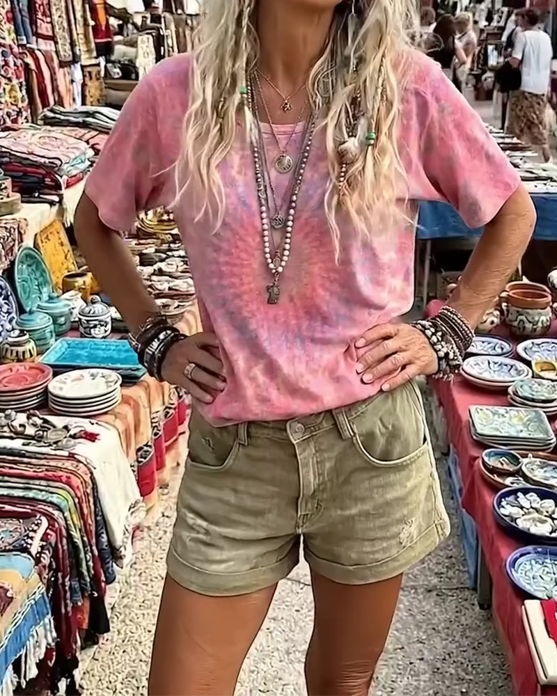 Maglietta Colore della cravatta